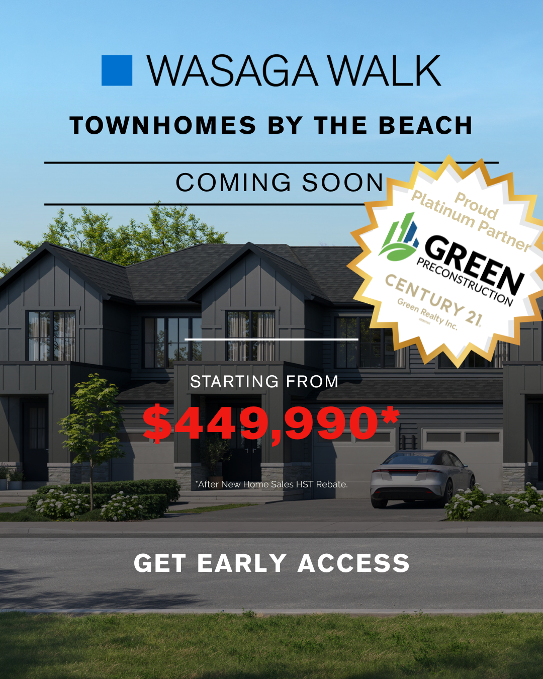 Wasaga Walk branded teaser poster — Coming Soon